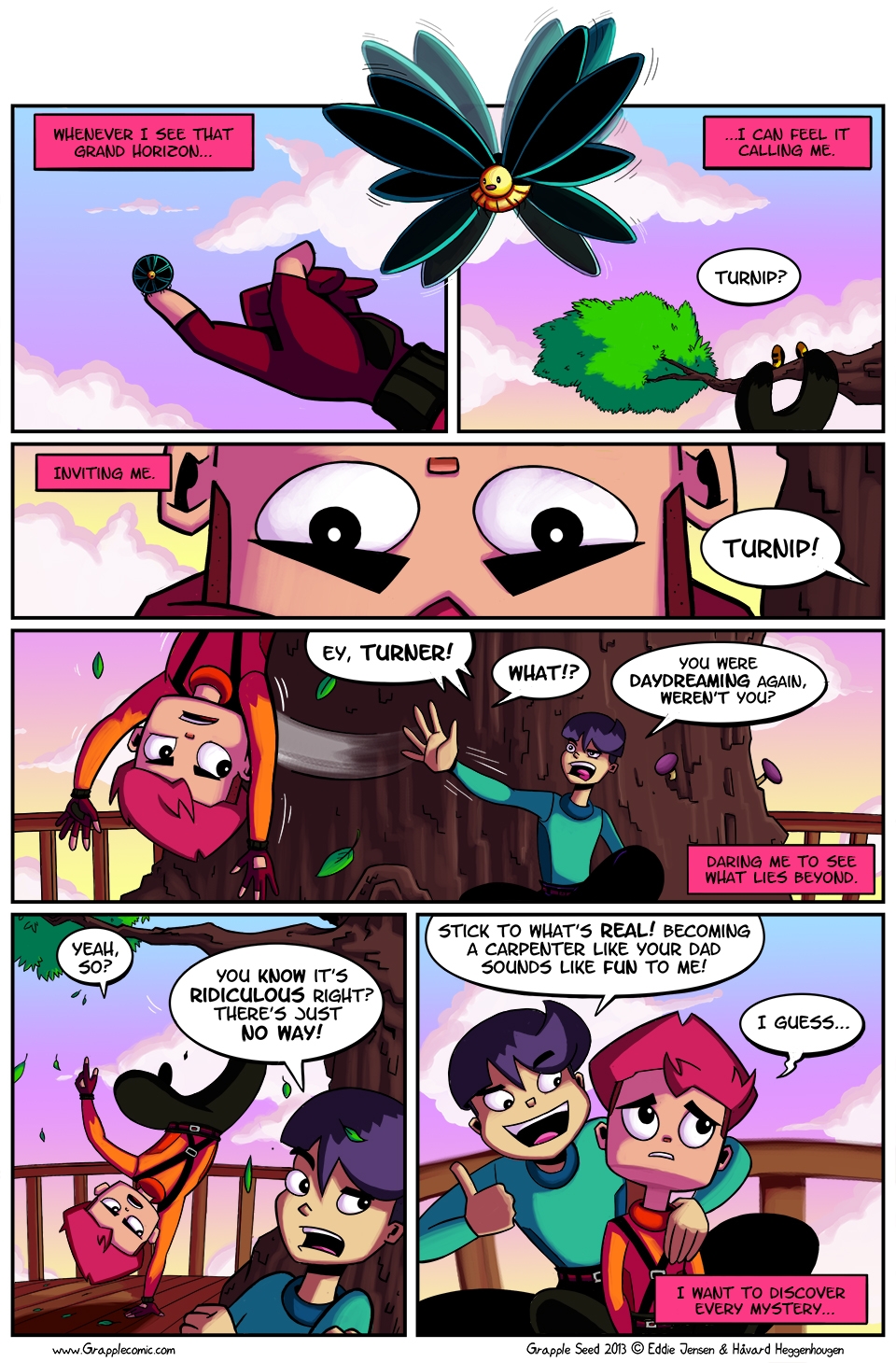 Chapter 1: Hang in there! Page 1