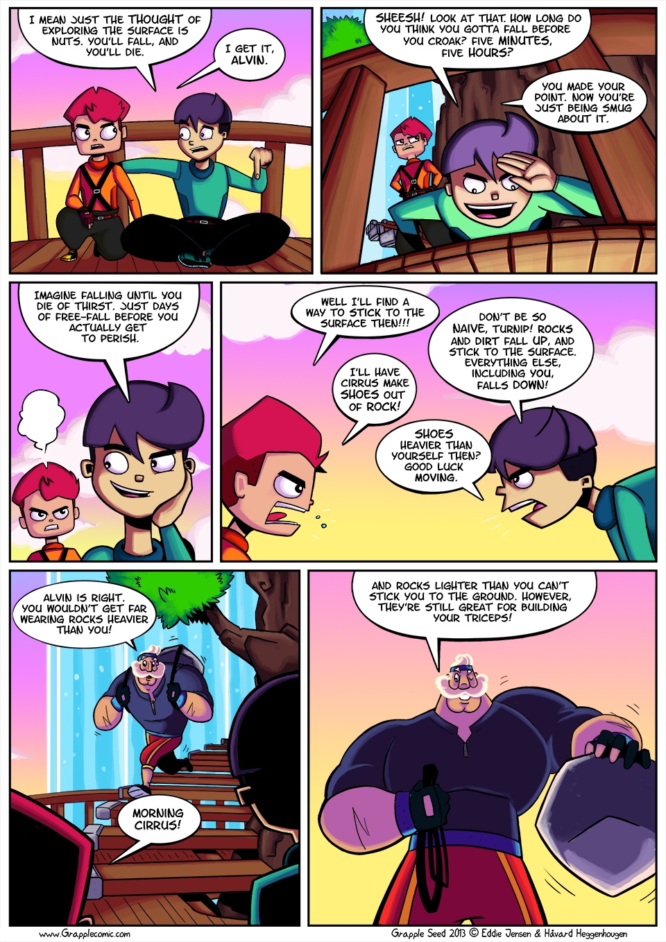 Chapter 1: Hang in there! Page 3