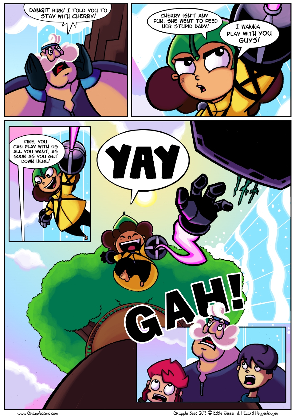 Chapter 1: Hang in there! page 5