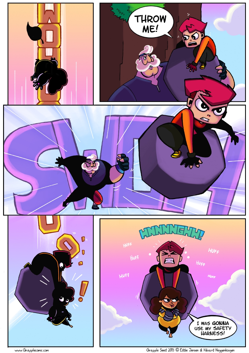 Chapter 1: Hang in there! page 6