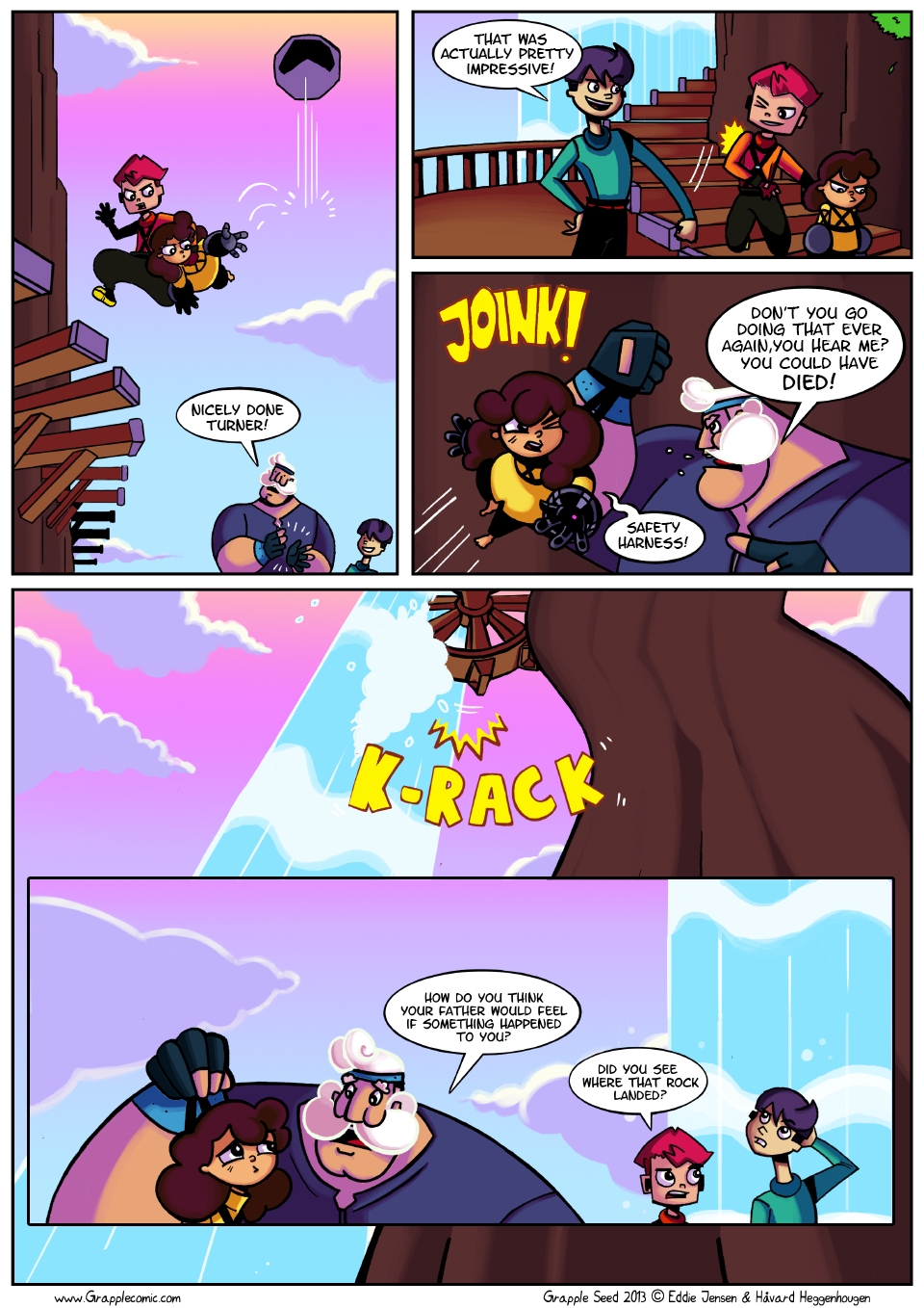 Chapter 1: Hang in there! page 7