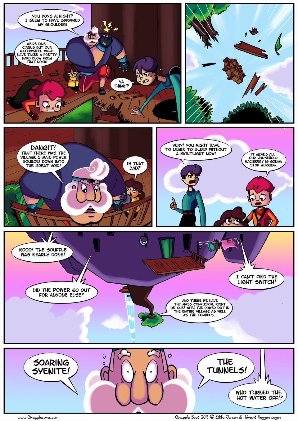 Chapter 1: Hang in there! page 9