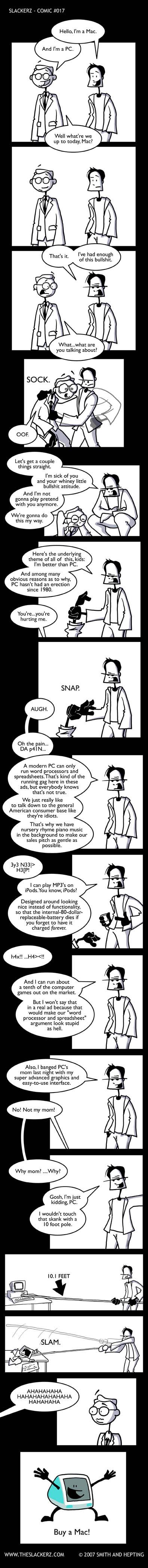  Mac vs. PC