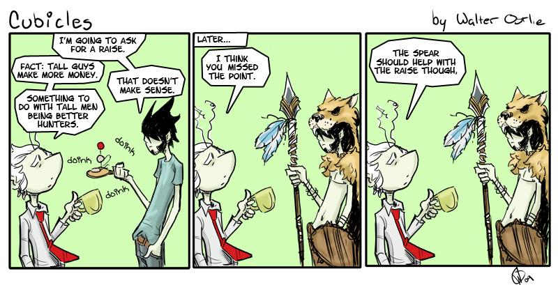 Tall Dudes and Spears