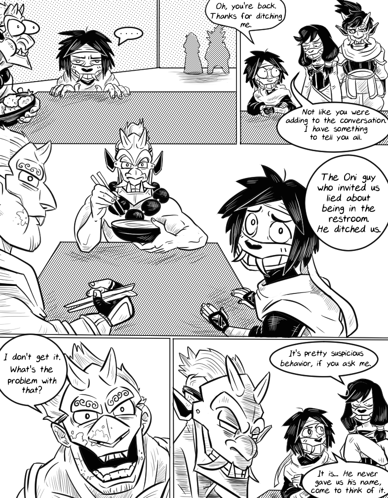 Chapter 6- Of Diners and Disasters- 14