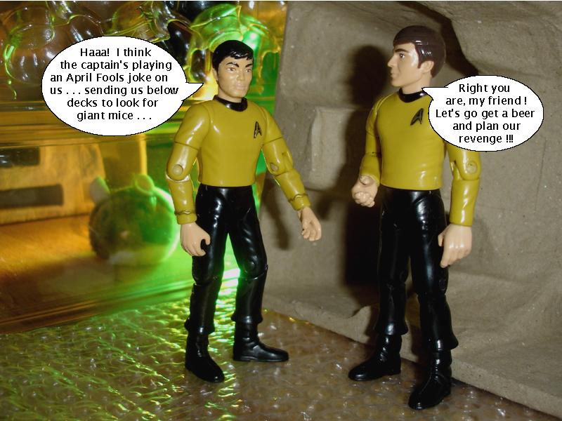 Messin' with Sulu and Chekov