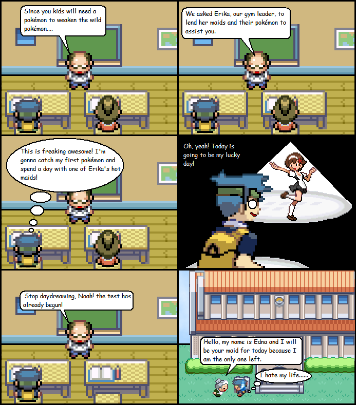 Comic 5- Noah's maid