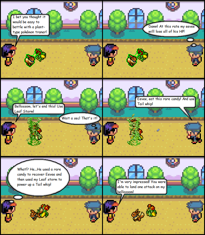 Comic 26- "Rare candy" strategy