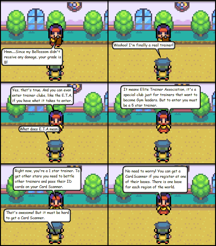 Comic 27- Noah is a "real" trainer 