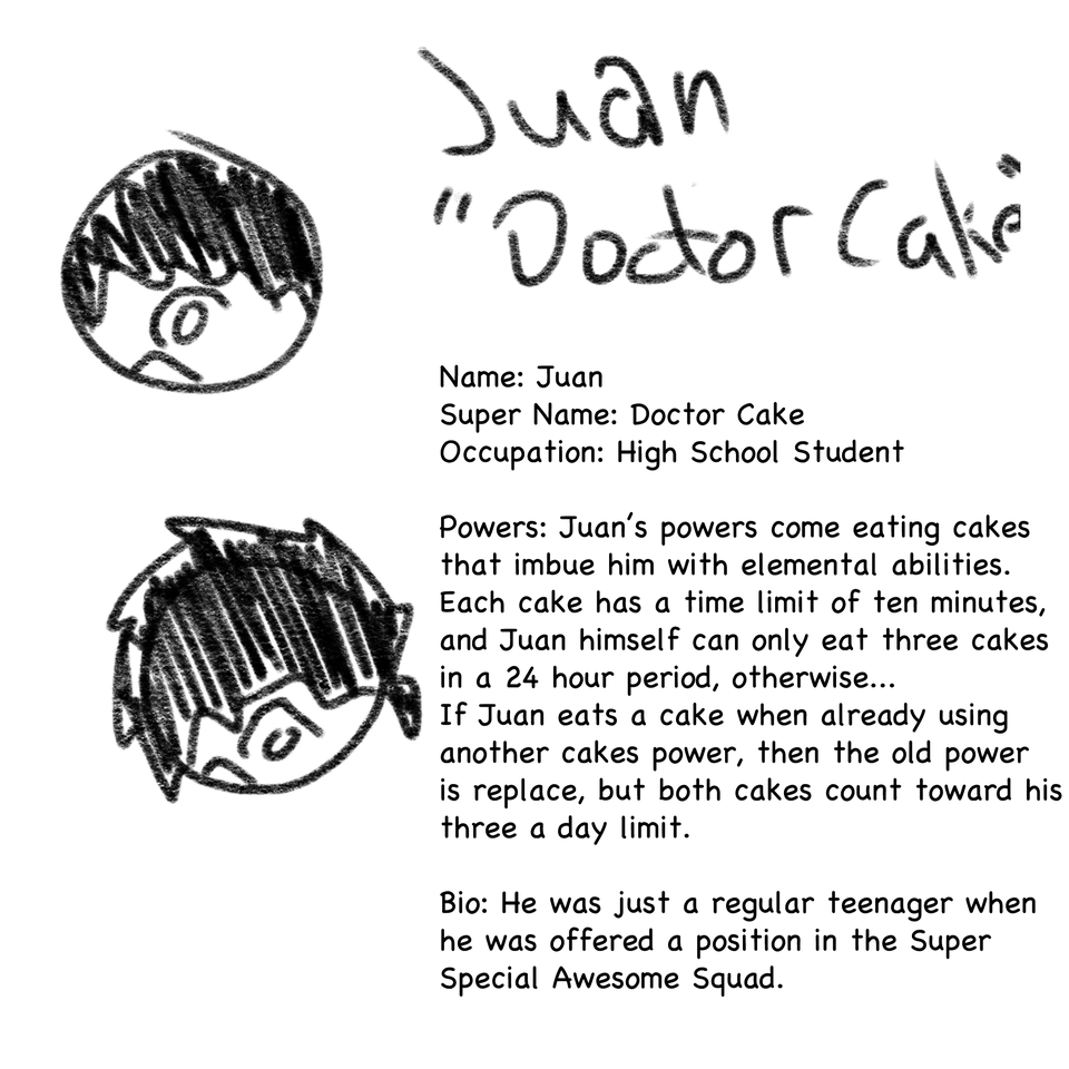 Bio: Juan/Doctor Cake