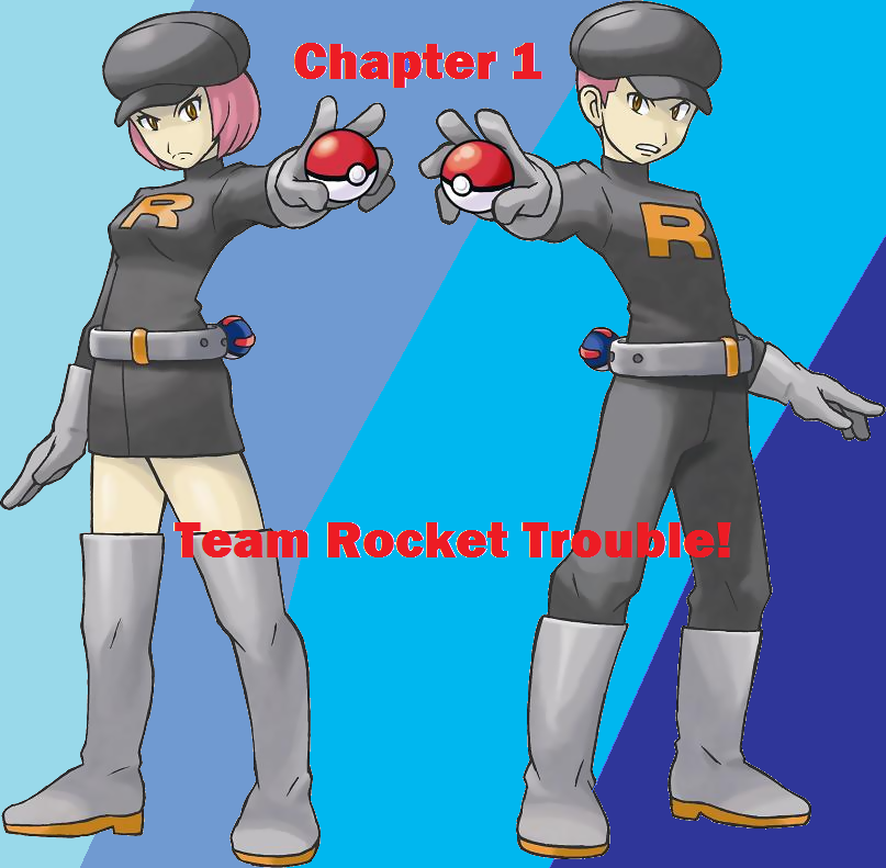 Chapter 1!Team Rocket Trouble Cover
