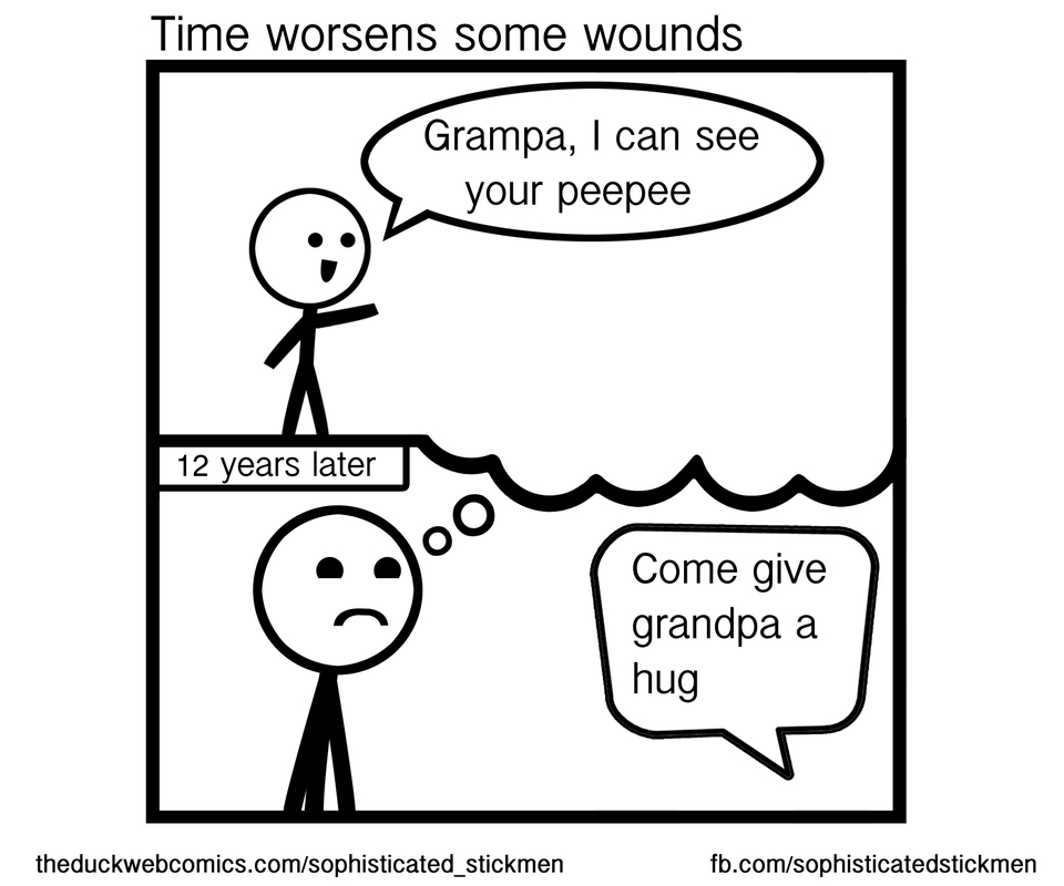 Time worsens some wounds