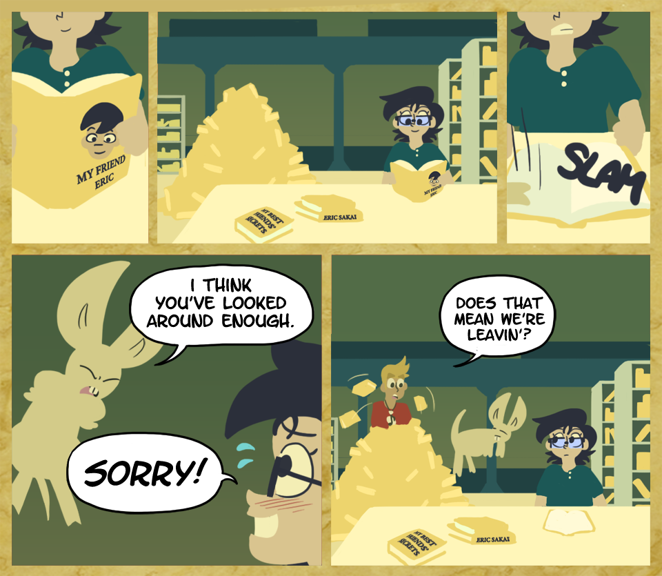 Page 240: Sneaking Secrets