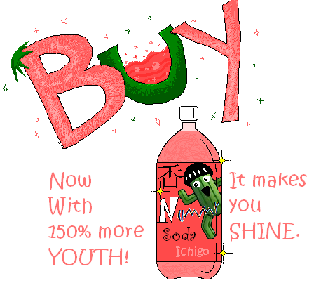 Nummy soda! Ichigo