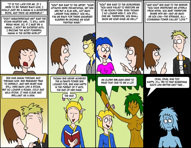 Ch 4, Page 10, "The Stone-Hearted Girl"