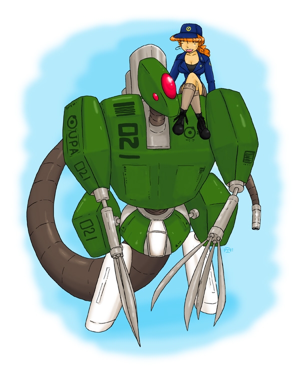 Filler: Girl On Robot