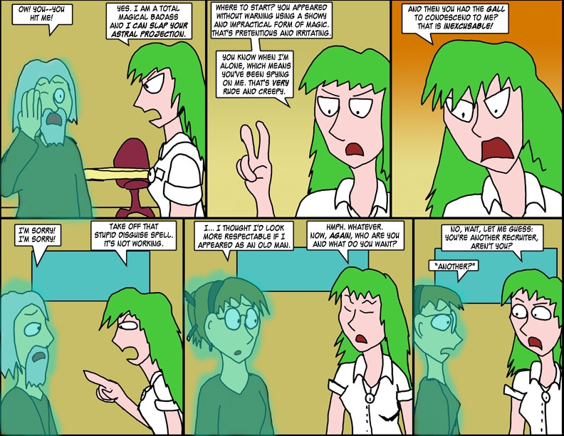 Ch 9, Page 21, Sarin Flips Out