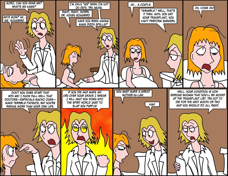 CH 10, Page 2, Goro Check-Up