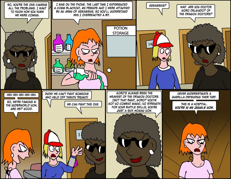 Ch 10, Page 14, "You're in MY Jungle Now!"