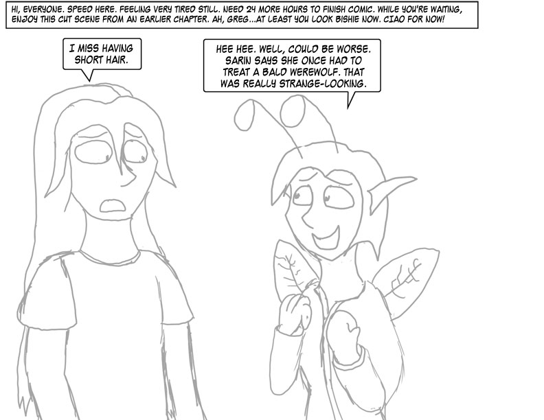 FILLER: Greg's Long Hair