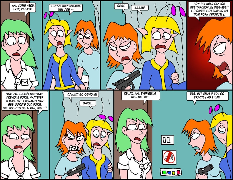 Ch 10, Page 36, Aki Hostage-taken!