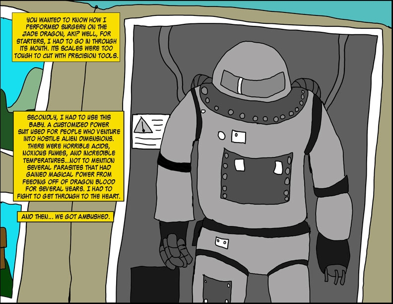 Ch 11, Page 3, Goro's Power Suit