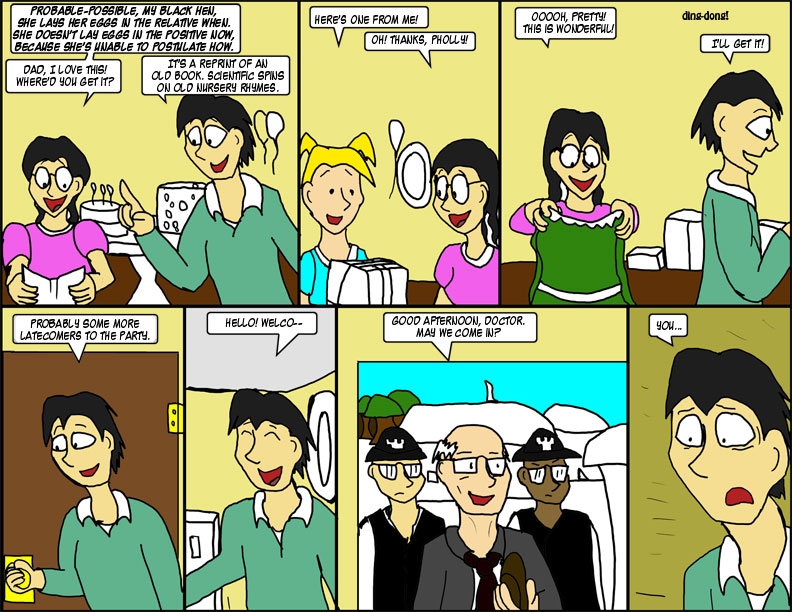 Ch 12, Page 5, Worst Birthday Party Interruption Ever