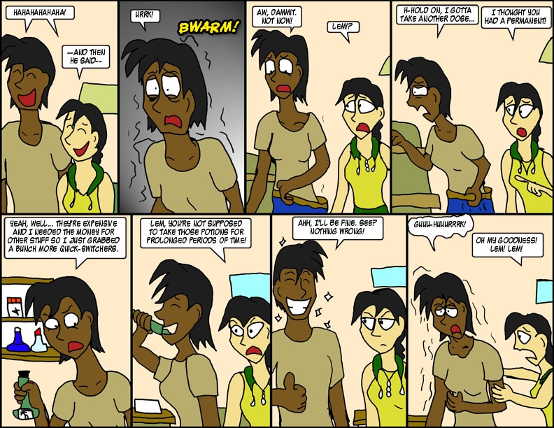 Ch 12, Page 11, Lem's Sickness