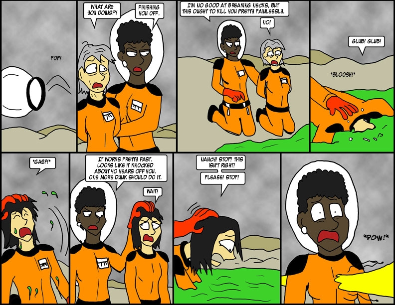 Ch 12, Page 26, Drown in the fountain