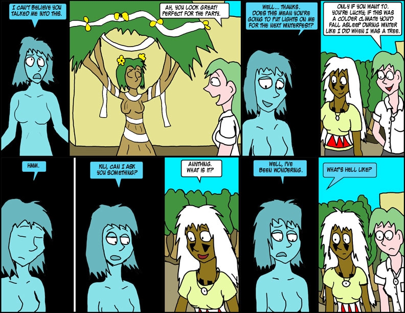 Ch 12, Page 30, "What's Hell Like?"