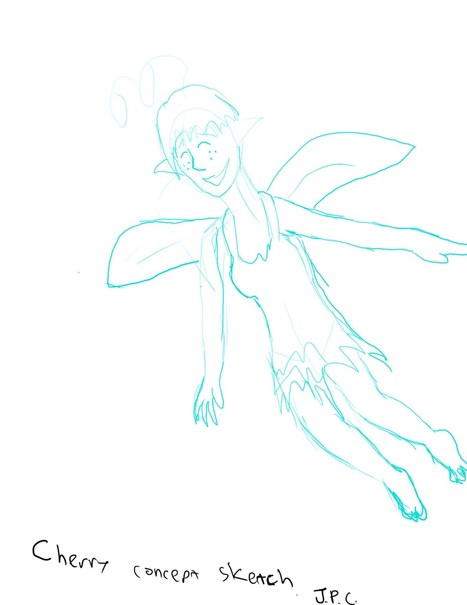 Filler: Cherry Concept Sketch  5/31/12