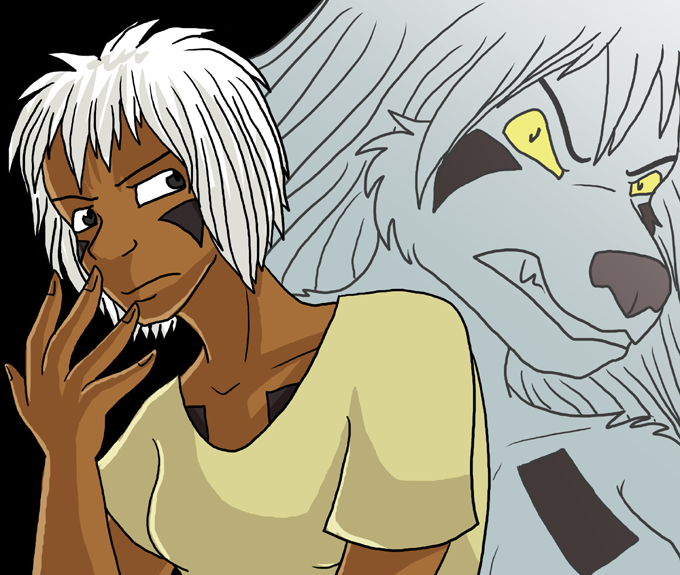 GUEST ART: "Two Faces of Kili" by Merlin