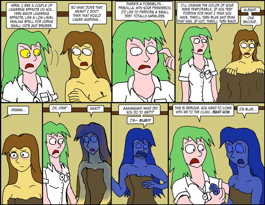 Ch 14, Page 9, I got the blues, so bad.