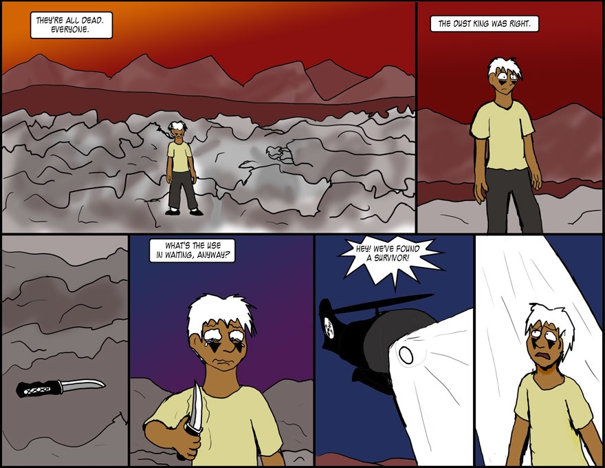 Ch 15, Page 16, "A Survivor!"