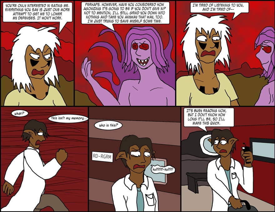 Ch 15, Page 18, "Whose memory is this?"