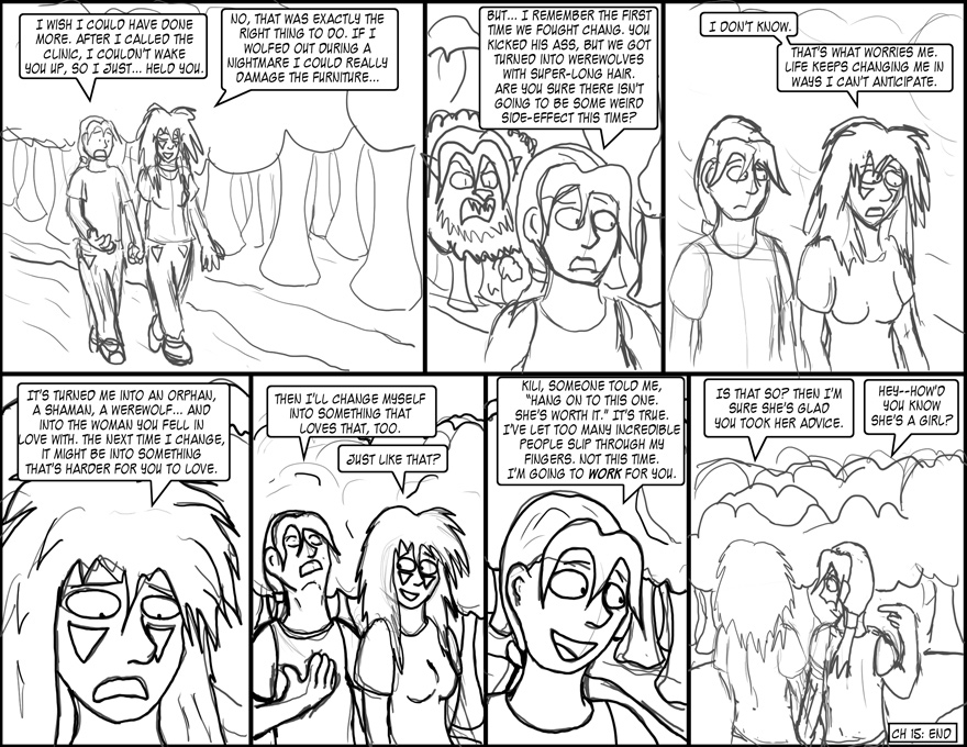 Rough Ch 15, Page 32, Greg Works For Love!