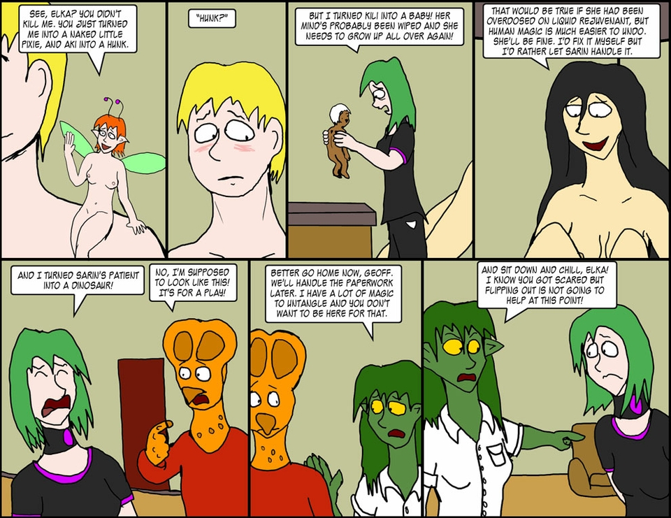 Ch 16, Pg 7, All over but the crying. And there's a lot of crying!