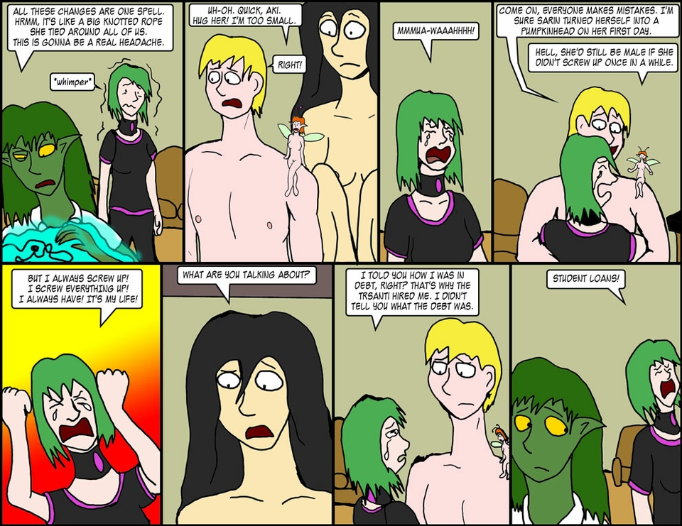 Ch 16, Pg 8, The rest of Elka's story comes out...