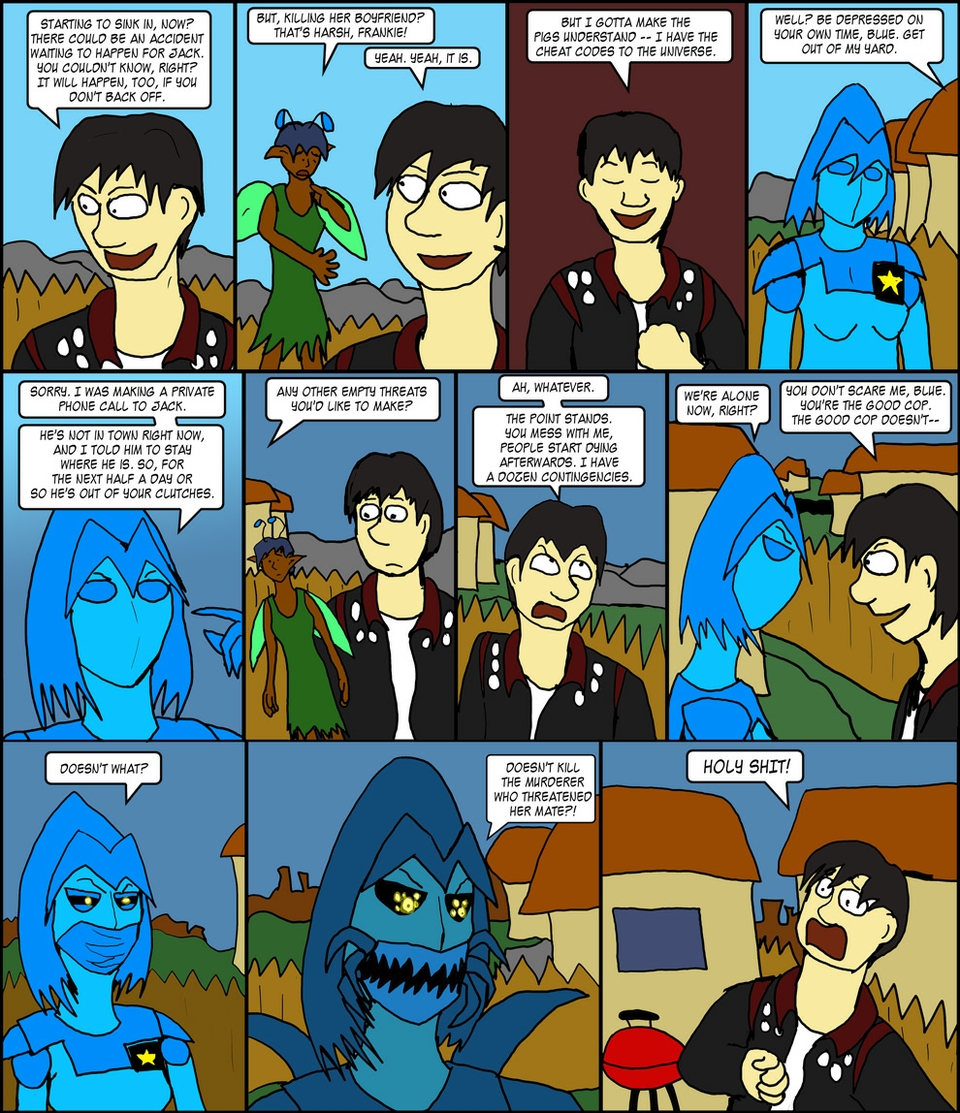 Ch 16, Pg 19, Blue's Scary Face!