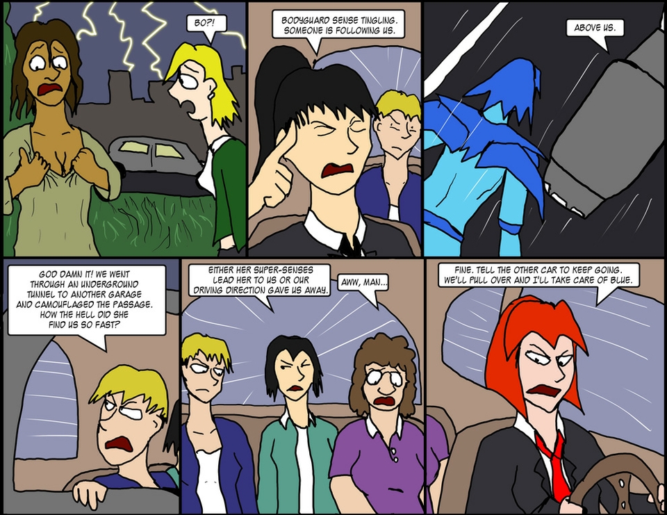 Ch 17, Pg 30, "I'll take care of Blue."