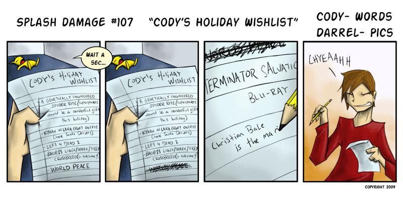 107 - "Cody's Holiday Wishlist"