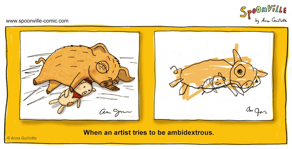 The Ambidextrous Artist