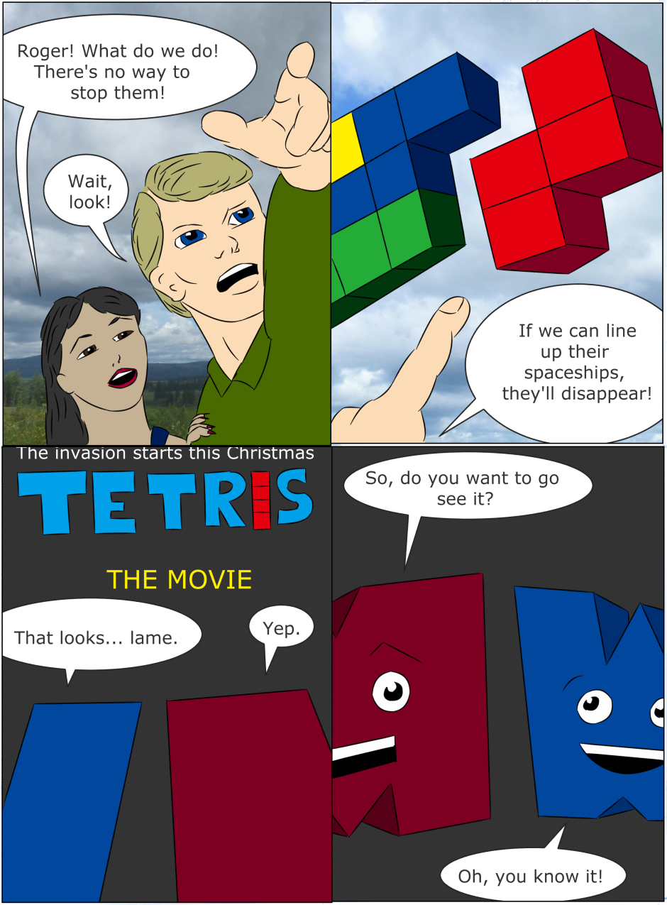 Tetris: The Movie: The Comic