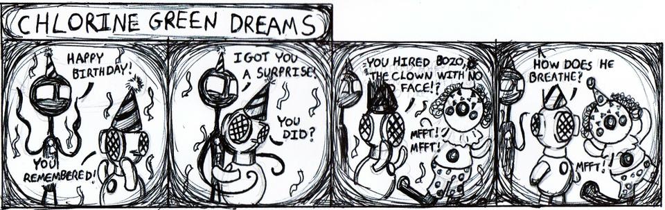 Chlorine Green Dreams: Clown