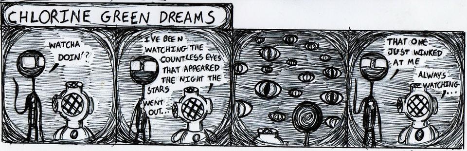 Chlorine Green Dreams: Eyes