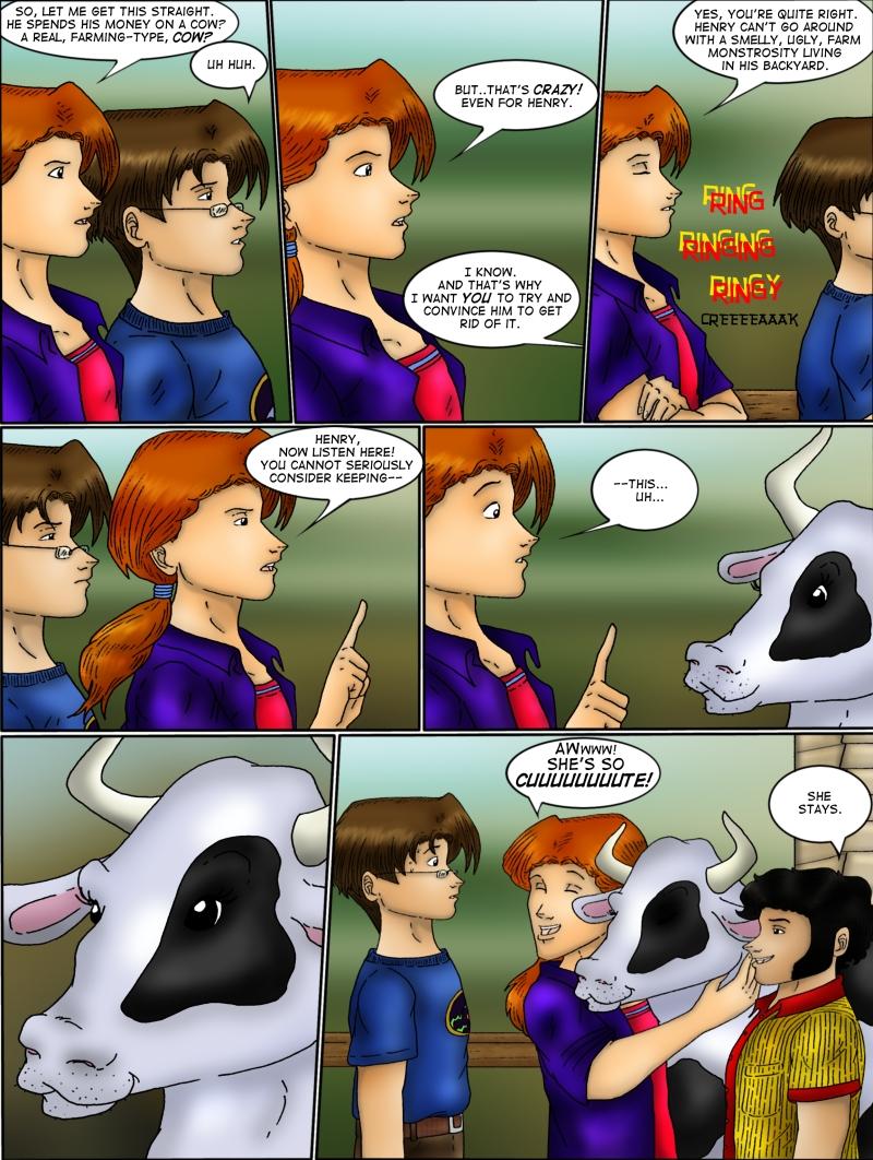 A Cow Conundrum: The Cow Wins.