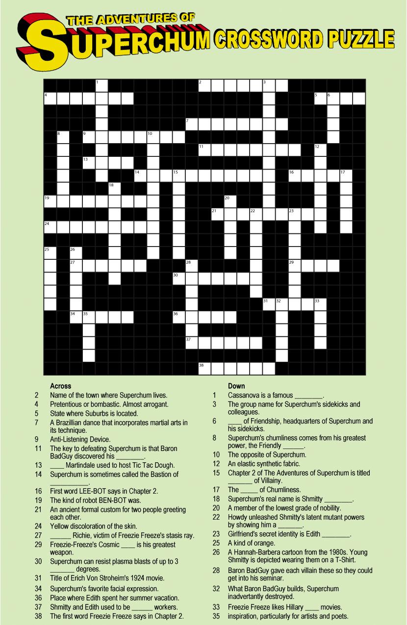 Crossword Puzzle!