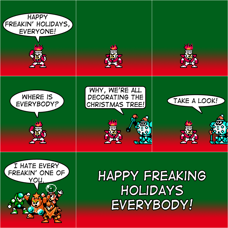 Happy Freakin' Holidays