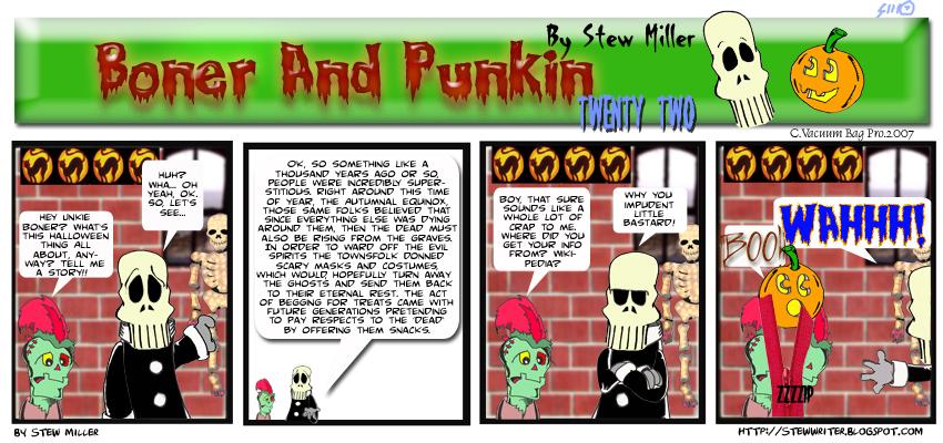 Boner And Punkin Strip (New! Oct. 5th!)