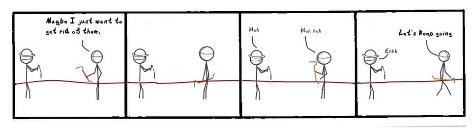 I'm sure he's joking